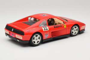 Ferrari 348 TB #32 Pirelli Czerwony 1989 Bburago 1:18 3039-P1 Metal — zdjęcie 3 z 8