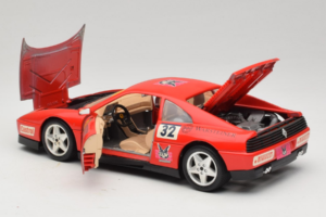 Ferrari 348 TB #32 Pirelli Czerwony 1989 Bburago 1:18 3039-P1 Metal — zdjęcie 5 z 8