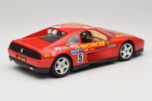 Ferrari 348 TB #5 Monroe Czerwony 1989 Bburago 1:18 3039-M1 Metal — zdjęcie 3 z 8