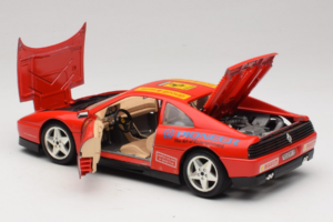 Ferrari 348tb Pirelli Czerwony Bburago 1:18 3039-P2 Metal — zdjęcie 5 z 8