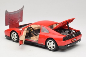 Ferrari 348tb Czerwony Bburago 1:18 3039-R1 Metal — zdjęcie 5 z 8