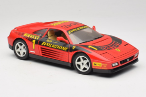Ferrari 348 ts Evoluzione #1 Czerwony Mira 1:18 6112 Metal — zdjęcie 6 z 8