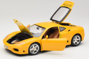 Ferrari 360 Modena 25 Jahre FMC Żółty Bburago 1:18 3358-Y1 Metal — zdjęcie 2 z 8