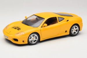 Ferrari 360 Modena 25 Jahre FMC Żółty Bburago 1:18 3358-Y1 Metal