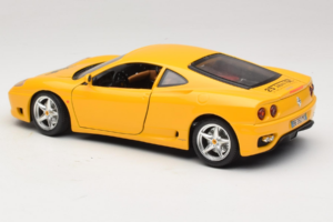 Ferrari 360 Modena 25 Jahre FMC Żółty Bburago 1:18 3358-Y1 Metal — zdjęcie 7 z 8