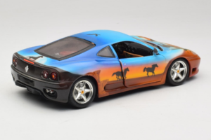 Ferrari 360 Modena Bracio Gotz Running Horses Livery Bburago 1:18 3358-B1 Metal — zdjęcie 3 z 8