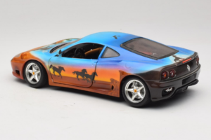 Ferrari 360 Modena Bracio Gotz Running Horses Livery Bburago 1:18 3358-B1 Metal — zdjęcie 7 z 8
