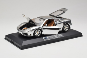 Ferrari 360 Modena Chrome Silver Edycja Limitowana Exclusive Cars 1:18 EC004 Metal — zdjęcie 3 z 9