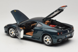 Ferrari 360 Modena Ciemnozielony Metalik Bburago 1:18 3358-G2 Metal — zdjęcie 4 z 7