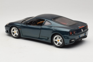 Ferrari 360 Modena Ciemnozielony Metalik Bburago 1:18 3358-G2 Metal — zdjęcie 6 z 7