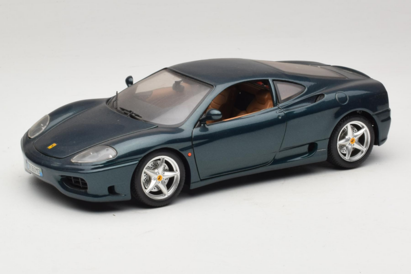 Ferrari 360 Modena Ciemnozielony Metalik Bburago 1:18 3358-G2 Metal