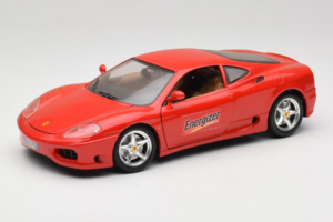 Ferrari 360 Modena Energizer Czerwony Bburago 1:18 3358-P3 Metal