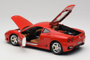 Ferrari 360 Modena Energizer Czerwony Bburago 1:18 3358-P3 Metal — zdjęcie 5 z 8