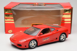 Ferrari 360 Modena Energizer Czerwony Bburago 1:18 3358-P3 Metal — zdjęcie 8 z 8