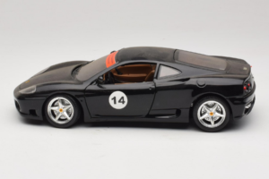 Ferrari 360 Modena #14 Czarny Edycja Limitowana Bburago 1:18 3368-B1 Metal — zdjęcie 4 z 8