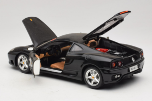 Ferrari 360 Modena #14 Czarny Edycja Limitowana Bburago 1:18 3368-B1 Metal — zdjęcie 5 z 8