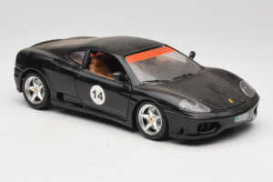 Ferrari 360 Modena #14 Czarny Edycja Limitowana Bburago 1:18 3368-B1 Metal — zdjęcie 6 z 8