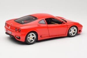 Ferrari 360 Modena Czerwony Bburago 1:18 3358 Metal — zdjęcie 3 z 8