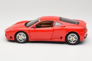 Ferrari 360 Modena Czerwony Bburago 1:18 3358 Metal — zdjęcie 4 z 8