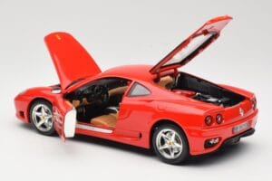 Ferrari 360 Modena Czerwony Bburago 1:18 3358 Metal — zdjęcie 5 z 8