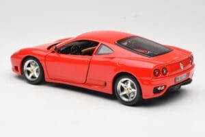 Ferrari 360 Modena Czerwony Bburago 1:18 3358 Metal — zdjęcie 7 z 8