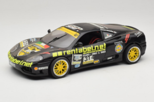 Ferrari 360 Modena Rentabel #314 Gagliardi Czarny Bburago 1:18 3378-B1 Metal