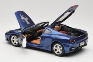 Ferrari 360 Modena Targa Edycja Limitowana 333 szt Fioletowy Metalik Bburago 1:18 3348-F1 Metal — zdjęcie 5 z 8