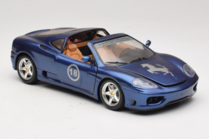 Ferrari 360 Modena Targa Edycja Limitowana 333 szt Fioletowy Metalik Bburago 1:18 3348-F1 Metal — zdjęcie 6 z 8