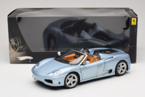 Ferrari 360 Spider Niebieski The Italian Job Hot Wheels 1:18 P9905 Metal — zdjęcie 6 z 6