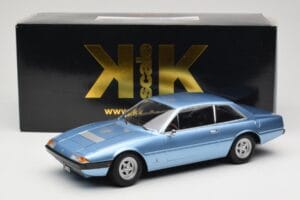 Ferrari 365 GT4 2+2 Niebieski KK-Scale 1:18 KKDC180162 Metal — zdjęcie 6 z 6