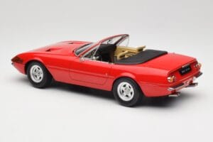 Ferrari 365 GTB/4 Daytona Spyder Series II Rosso Dino KK-Scale 1:18 KKDC180621 Metal — zdjęcie 5 z 6
