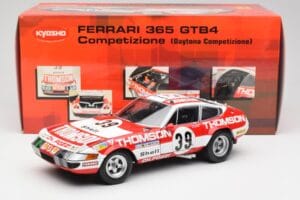 Ferrari 365 GTB4 Competizione #39 1973 Kyosho 1:18 08164F Metal — zdjęcie 8 z 8