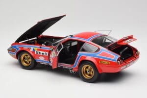 Ferrari 365 GTB4 Competizione #71 24 Hours of Le Mans 1974 Kyosho 1:18 08164A Metal — zdjęcie 5 z 8