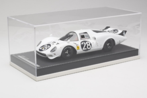 Ferrari 365 P2 #28 M. Gregory / J. Schlesser NART 24 Hours of Daytona 1967 Biały AB Models 1:18 REMC019 Żywica — zdjęcie 2 z 6
