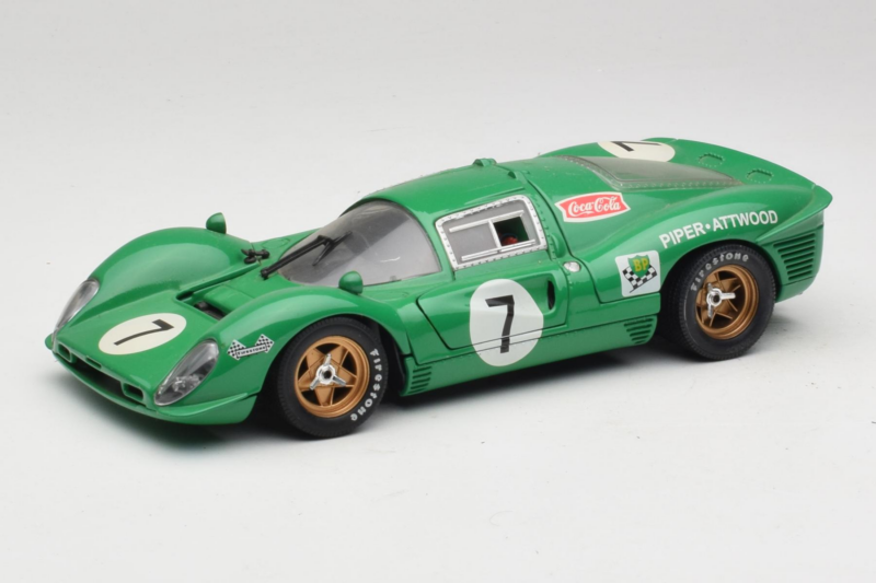 Ferrari 412P #7 Zielony 24 Hours of Daytona 1967 Eagles Race 1:18 37000 Metal