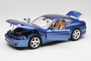 Ferrari 456 GT Blu Pozzi Bburago 1:18 3036-M3 Metal — zdjęcie 2 z 8