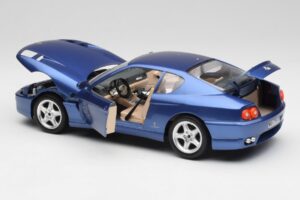 Ferrari 456 GT Blu Pozzi Bburago 1:18 3036-M3 Metal — zdjęcie 5 z 8