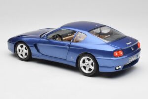 Ferrari 456 GT Blu Pozzi Bburago 1:18 3036-M3 Metal — zdjęcie 7 z 8