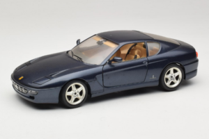 Ferrari 456 GT Niebieski Bburago 1:18 3036-B1 Metal