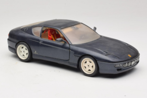Ferrari 456 GT Dark Blue Metallic Bburago 1:18 3036-B2 Metal — zdjęcie 6 z 8