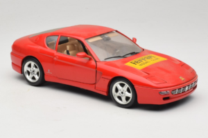 Ferrari 456 GT Ferrari Model Club Czerwony Bburago 1:18 3036-P1 Metal — zdjęcie 6 z 8