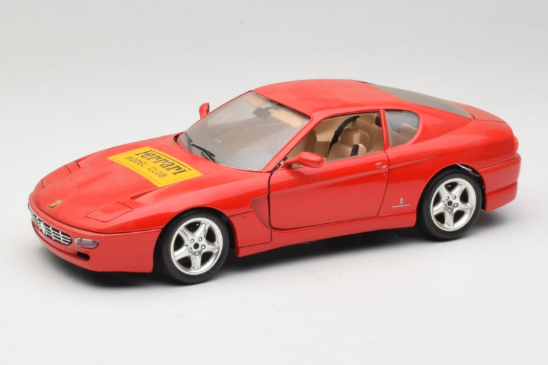Ferrari 456 GT Ferrari Model Club Czerwony Bburago 1:18 3036-P1 Metal