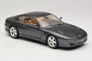 Ferrari 456 GT Szary Metalik Bburago 1:18 3036-G1 Metal — zdjęcie 6 z 8