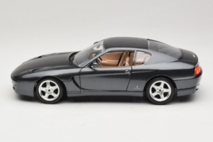 Ferrari 456 GT Szary Metallic Lakier Specjalny Bburago 1:18 3036 D Metal — zdjęcie 4 z 8