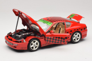 Ferrari 456 GT Interconti Car HiFi Czerwony Bburago 1:18 3036-D Metal — zdjęcie 2 z 8