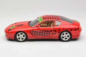 Ferrari 456 GT Interconti Car HiFi Czerwony Bburago 1:18 3036-D Metal — zdjęcie 4 z 8