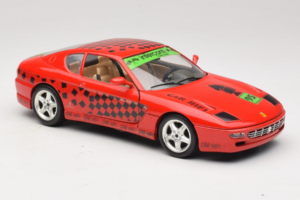 Ferrari 456 GT Interconti Car HiFi Czerwony Bburago 1:18 3036-D Metal — zdjęcie 6 z 8