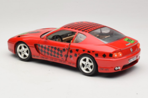 Ferrari 456 GT Interconti Car HiFi Czerwony Bburago 1:18 3036-D Metal — zdjęcie 7 z 8