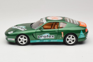 Ferrari 456 GT Profex #1 Zielony 1992 Bburago 1:18 3336-GR1 Metal — zdjęcie 4 z 8