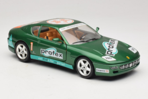 Ferrari 456 GT Profex #1 Zielony 1992 Bburago 1:18 3336-GR1 Metal — zdjęcie 6 z 8